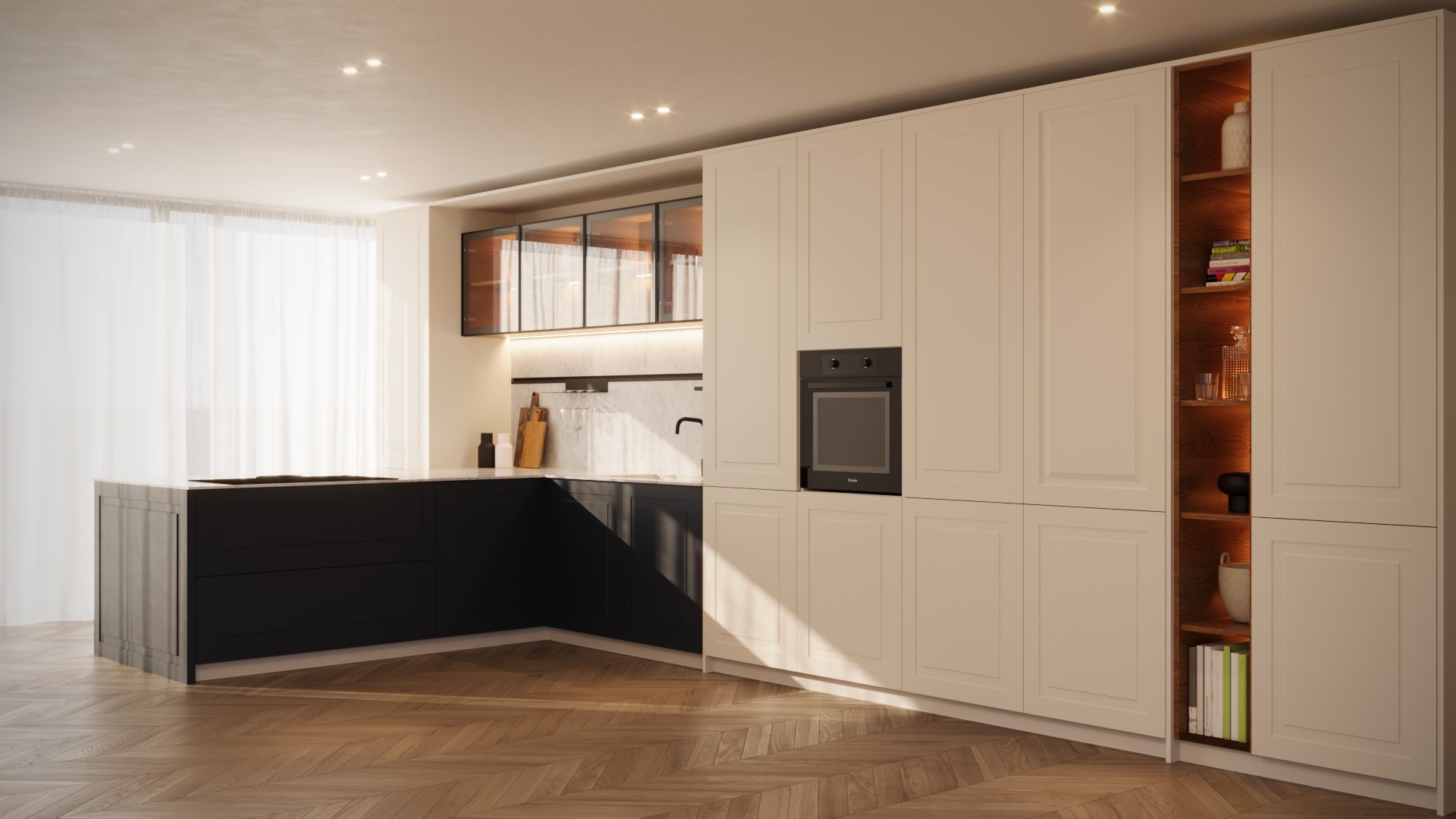 Cucine e arredamento living - Benca