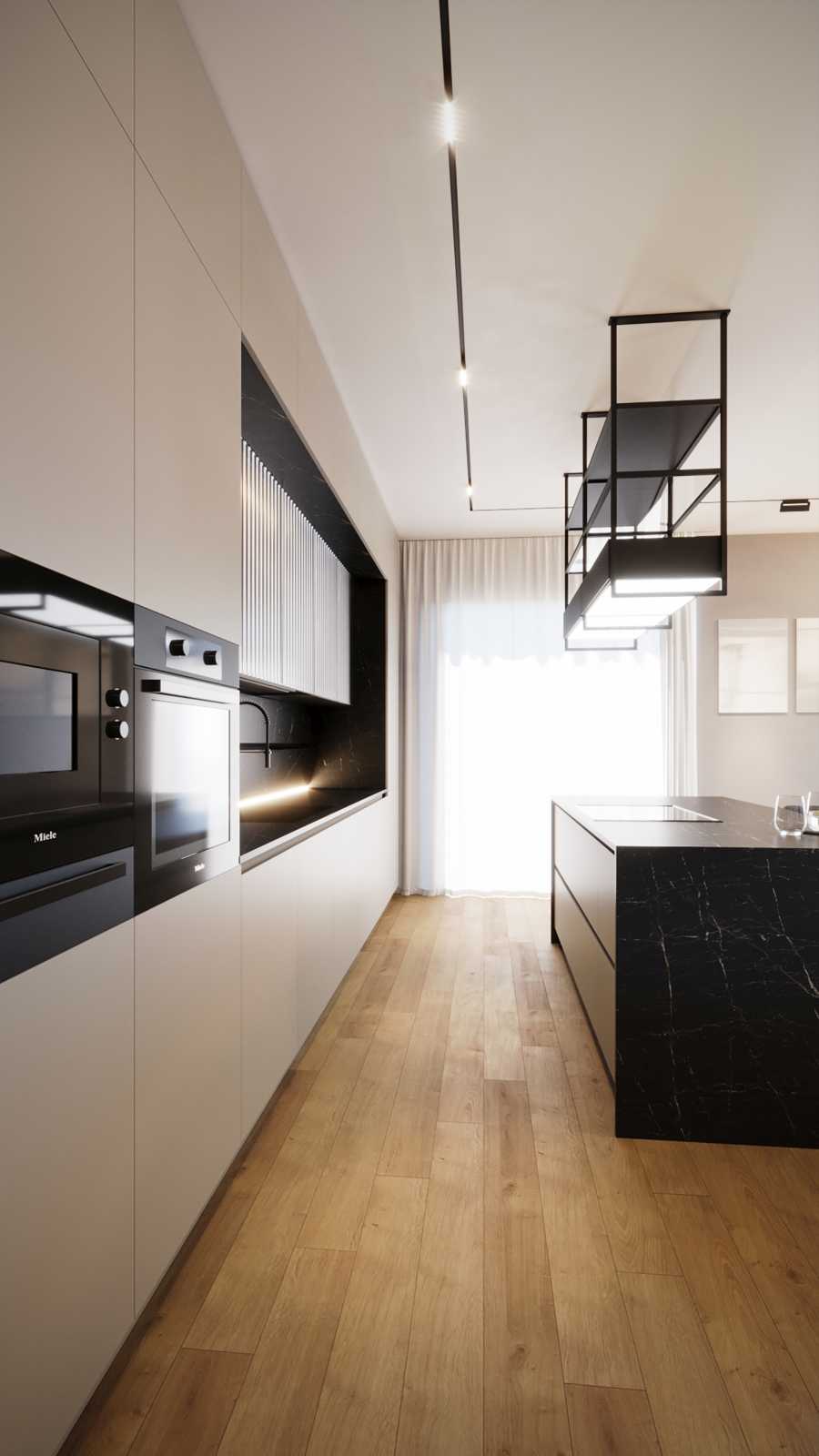 Cucine chiare con isola