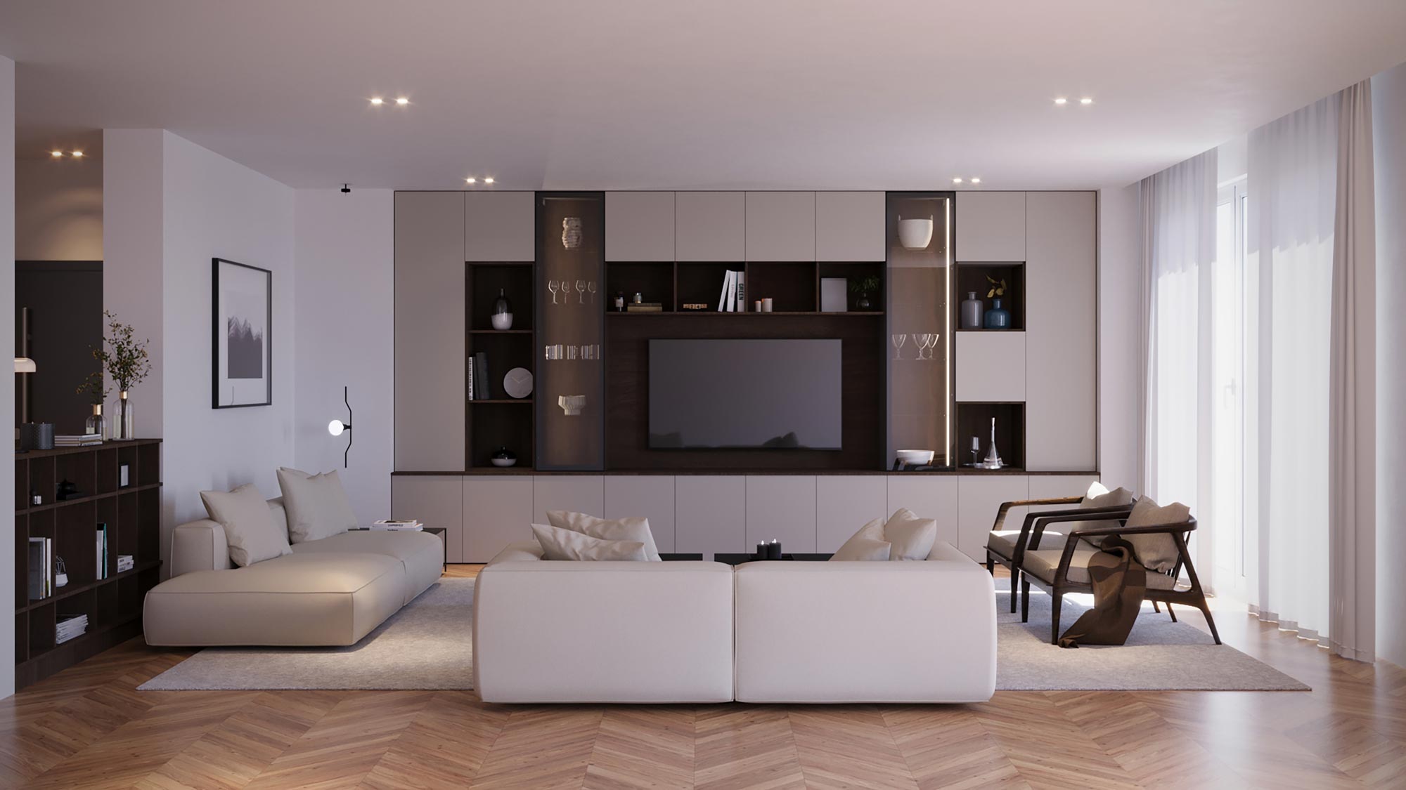 Arredamento salotto moderno