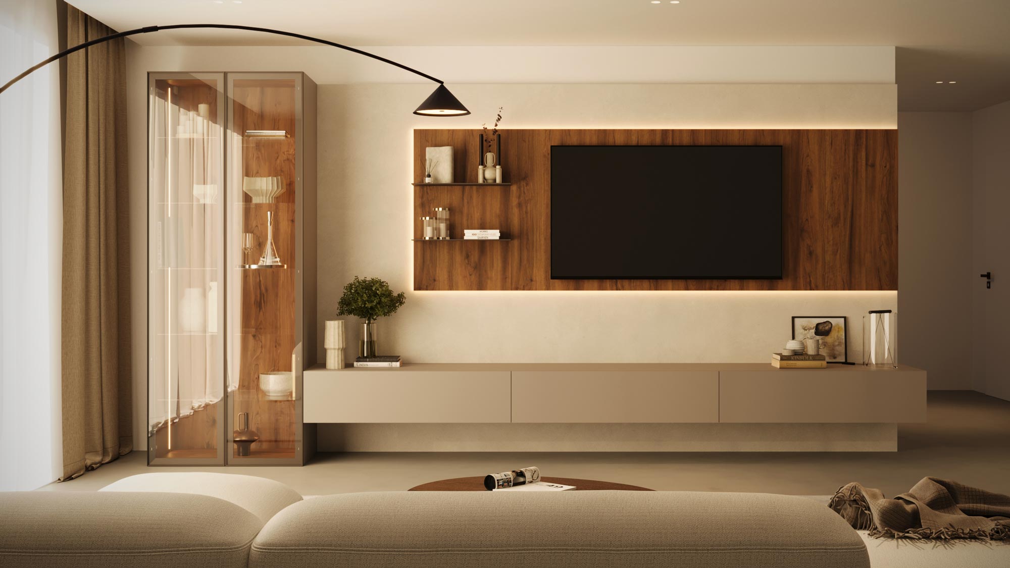 mobili arredamento living
